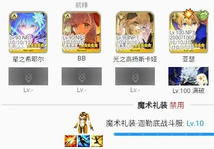 fgo国服水BB技能宝具强度介绍