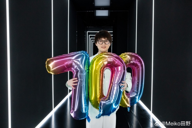 Meiko700胜发文：享受在舞台上获胜的感觉 好好享受每一场比赛吧