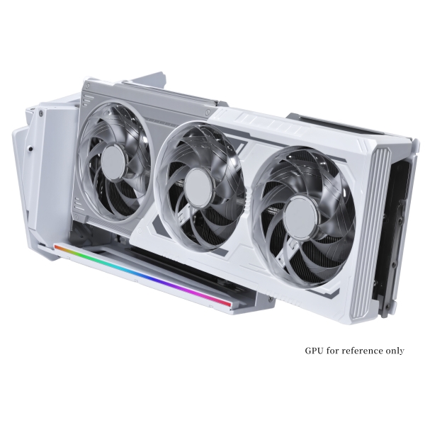 联力打造最强PCIe 5.0竖装显卡支架：20斤庞然巨物也不怕