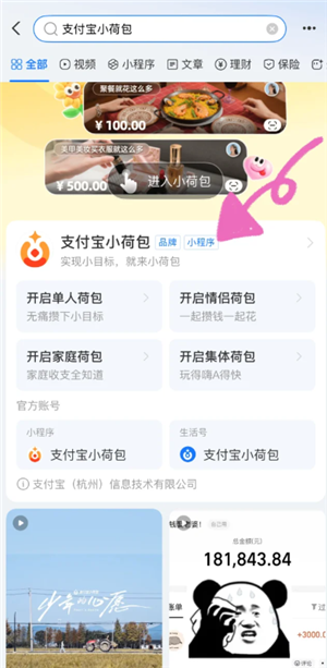支付宝小荷包怎么关闭？