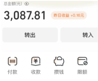 支付宝小荷包自动攒的钱在哪里