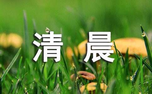 清晨的阳光唯美句子200句
