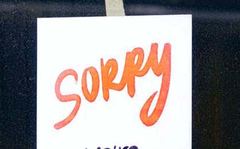 向女朋友道歉的句子