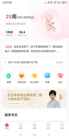 天使医生PRO胎心监护界面