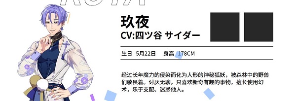 部分角色介绍