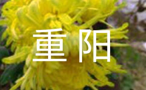 有关重阳的古诗