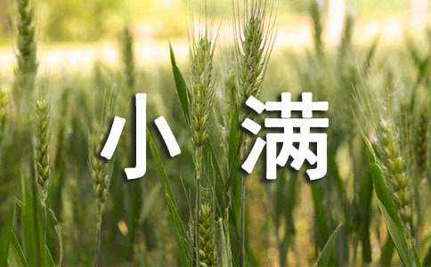 节气之美小满诗句