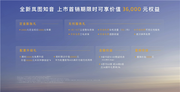 携手华为再战特斯拉Model Y！全新岚图知音上市：20.29万起