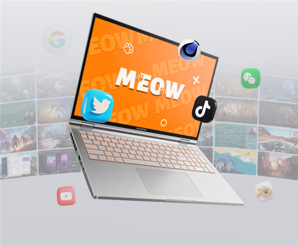 七彩虹上新旗舰游戏本MEOW R16 Ultra：梦幻A面、12核心锐龙9 9850HX
