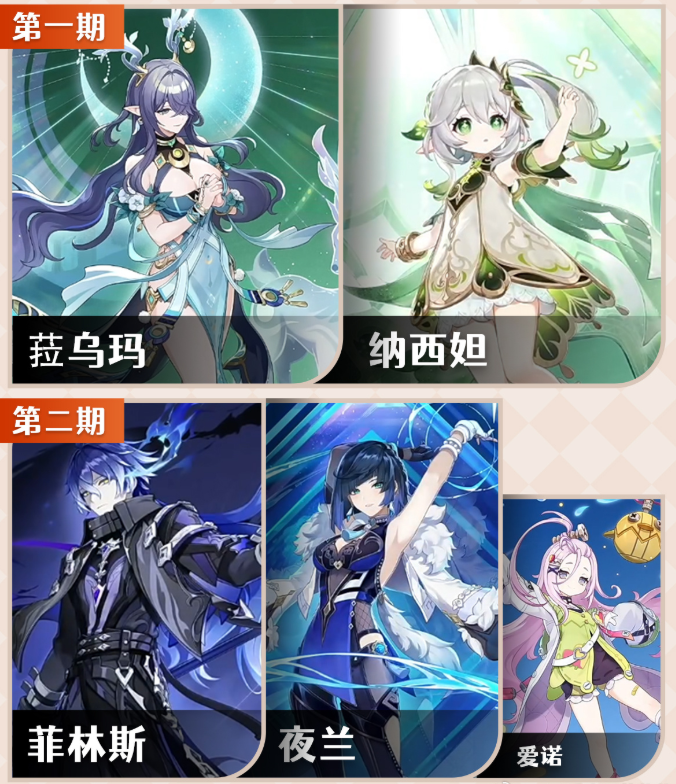 原神月之一卡池是谁