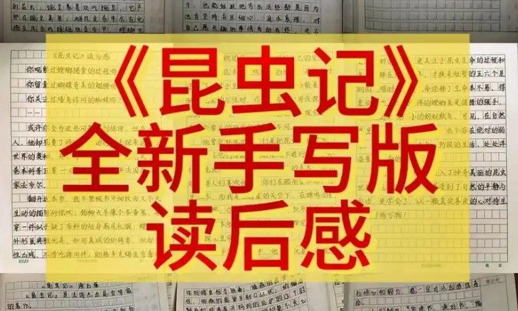 读《昆虫记》有感500字