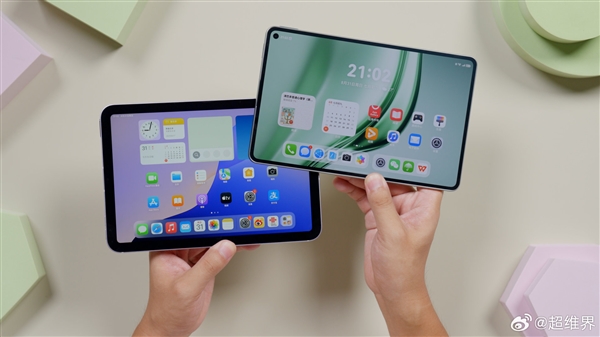 华为MatePad Mini真机对比iPad mini：屏幕碾压 不像一个时代的产物