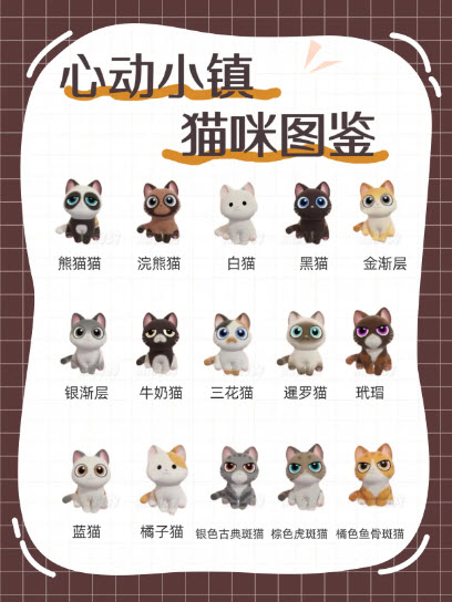 心动小镇猫咪图鉴