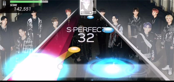 SuperStar YG歌曲选择界面