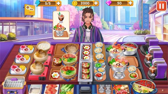 楼下的早餐店游戏主界面