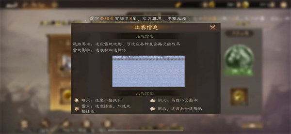 新三国志曹操传雪地战马选择