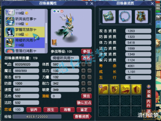 7技能血宠画魂