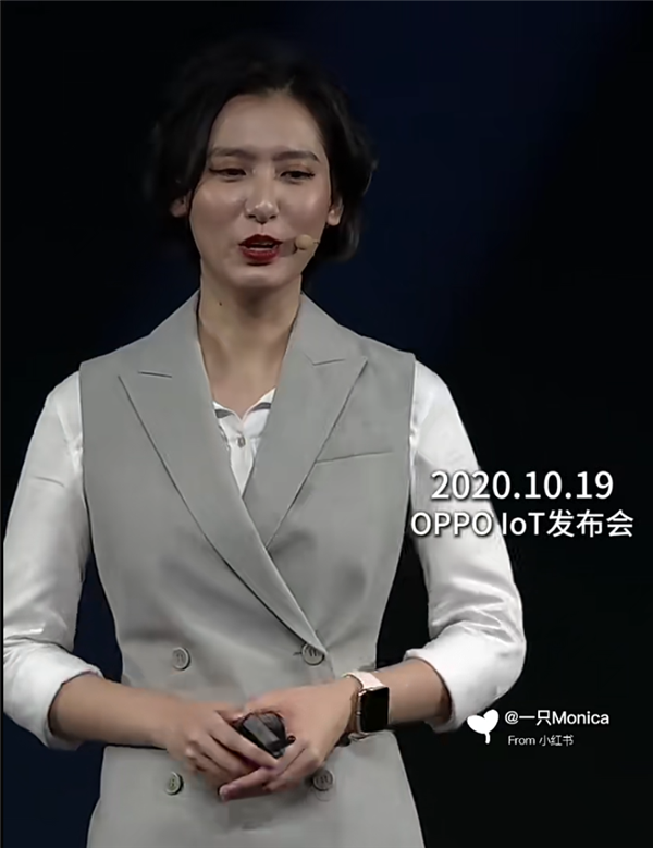 OPPO美女产品经理Monica宣布辞职 曾在发布会上演高跟鞋暴踩新机名场面