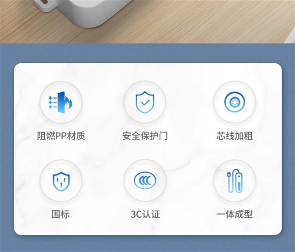 宿舍+出差好伴侣：得力1.8米迷你插排12.6元速囤