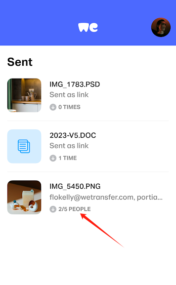 WeTransfer错误处理功能