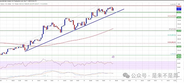 SOL：比 BTC ETH 还猛！冲 226 后，目标 235、245 刀！