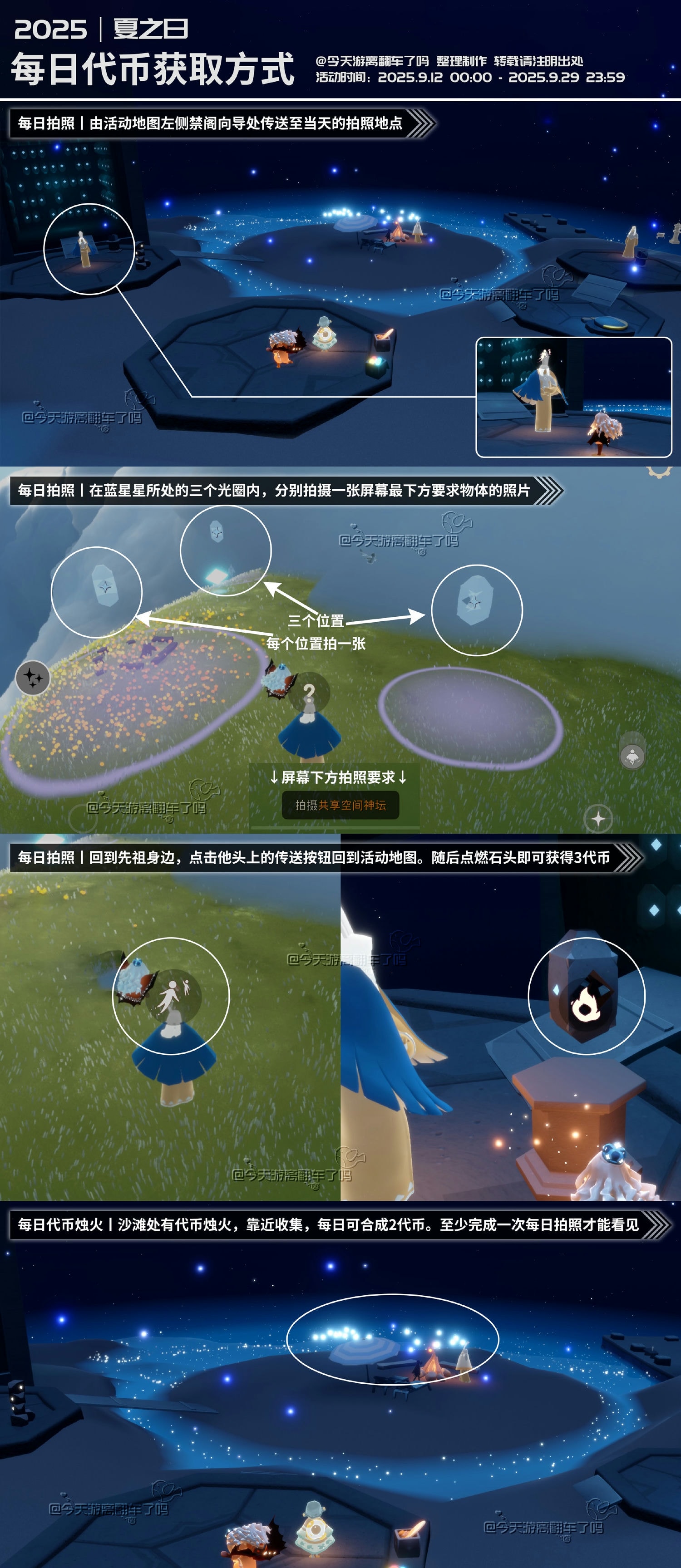 光遇夏之日代币在哪里