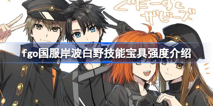 fgo国服岸波白野技能宝具强度介绍 fgo国服岸波白野技能宝具怎么样