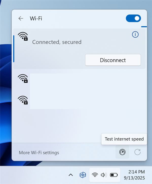 微软Windows 11任务栏将迎网速测试功能：但本质还是Bing工具