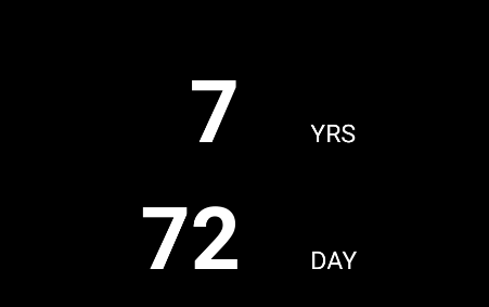 Countdown软件首页界面