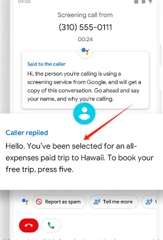 Google Phone来电屏蔽功能