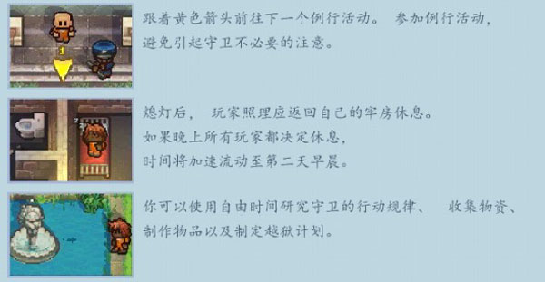 逃脱者2监狱规则