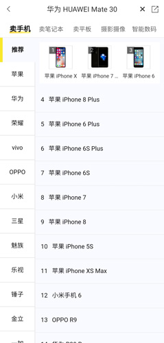 爱回收app操作指引界面