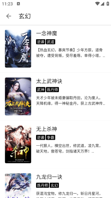 蜜桃小说app书库展示