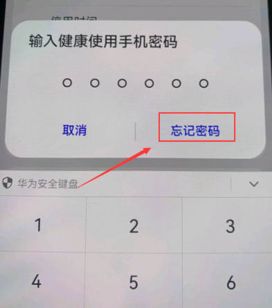 忘记密码找回界面