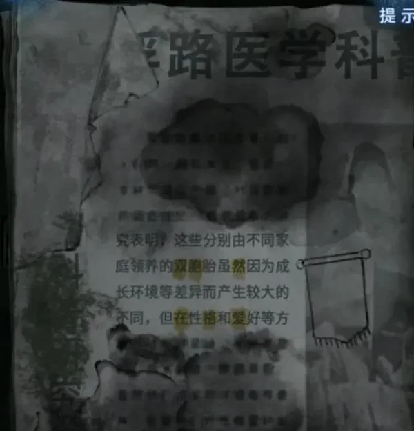 纸嫁衣8千子树第一章夜盲图文攻略