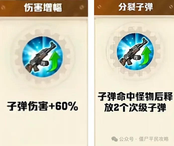 向僵尸开炮枪械基础子弹局内优选词条推荐