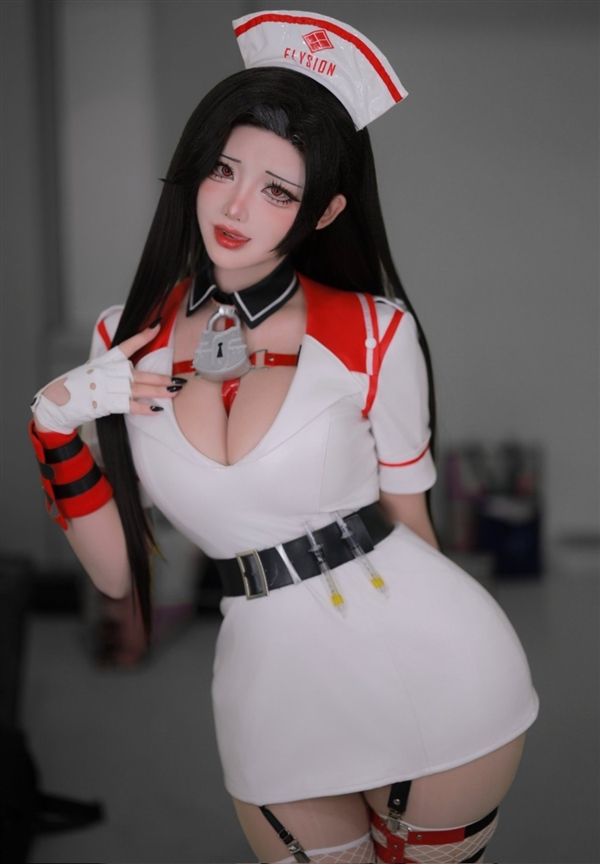 韩援Yasal最新Cos美图欣赏 恶魔黑寡妇护士全都有