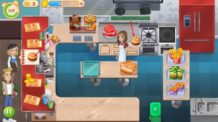 烹饪日记汉堡制作过程