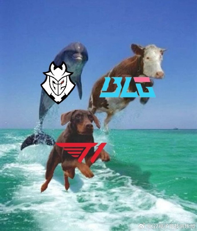 我们三兄弟！G2官方喊话T1 BLG：see you again again again