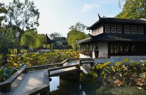 拙政园西花园有哪些建筑 拙政园西花园的主体建筑
