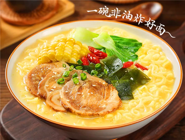 非油炸面饼+鲜美浓汤：五谷道场方便面10袋27元大促