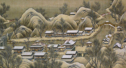 圆明园四十景之一的别有洞天是什么样子的？