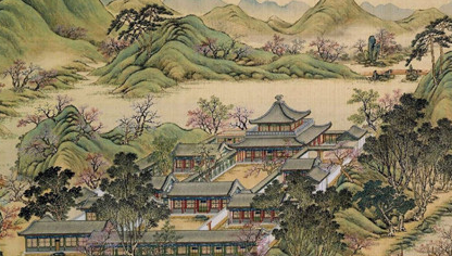 圆明园四十景之一的茹古涵今名字是怎么来的？