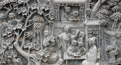 传统的徽州砖雕的图案分别有哪几种？