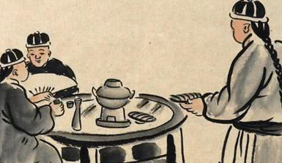 古人吃完饭为什么放下银子就走？不找钱吗？