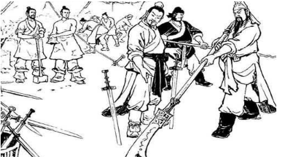 三国有哪个细思极恐的牛人，为刘备三兄弟打造兵器？