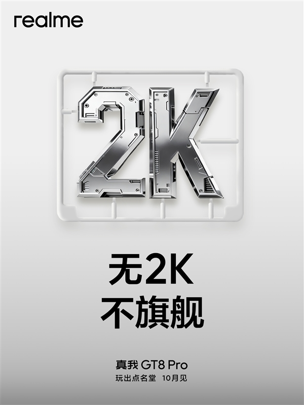 真我GT8 Pro回归2K屏 徐起：独家定制独立产线