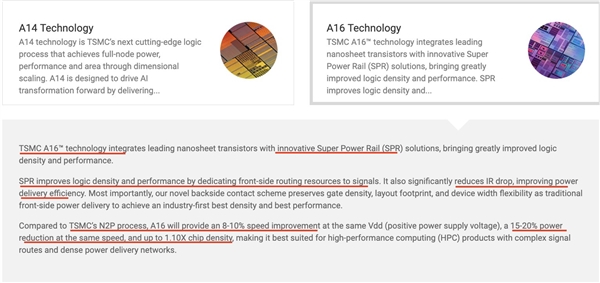 台积电:A14进展顺利良率表现优于预期!性能较N2提升15%