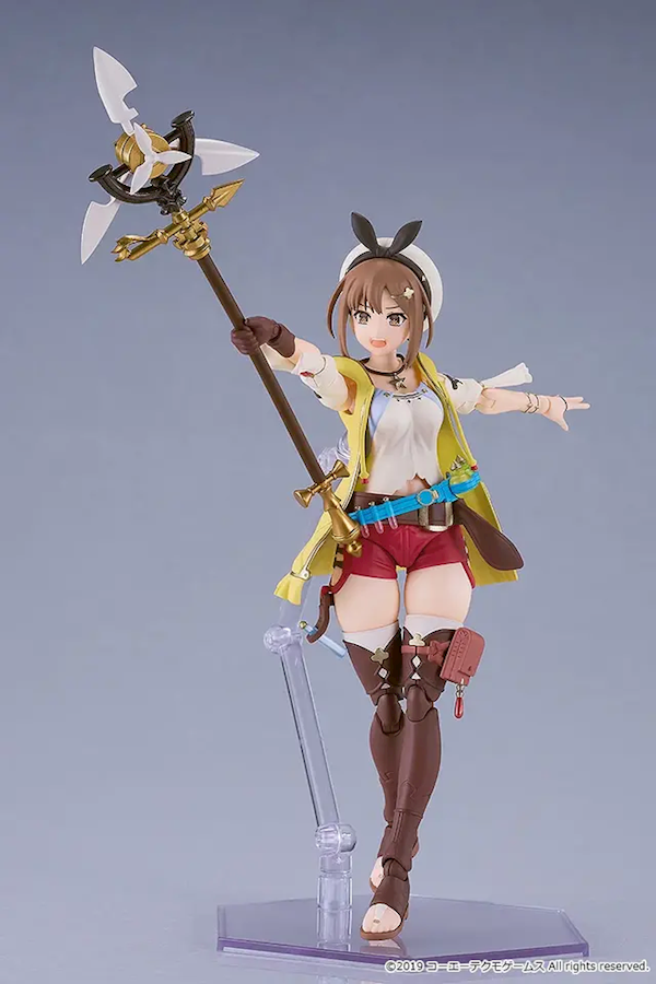 《莱莎炼金工坊》可爱莱莎新拼装模型 精致美丽大粗腿
