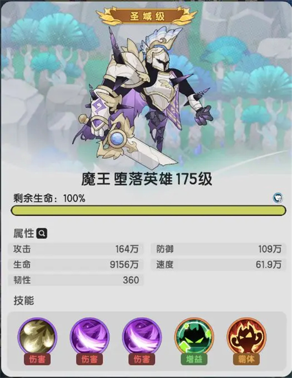 战力需求：